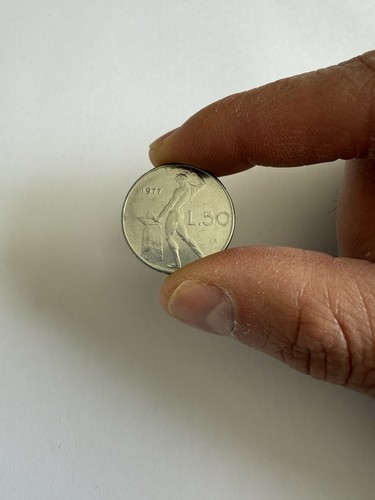 Moneta rara 50lire - 50lire, anno