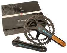 Guarnitura Campagnolo Super Record Titanio 53/39T 11s 175mm '11 Ultra Coppia NUOVA