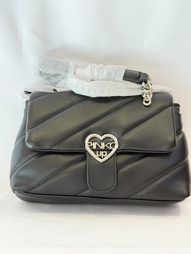 Borsa pinko nera ecopelle - nera,