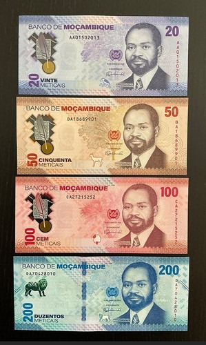 Mozambico set 100 200 - 20,