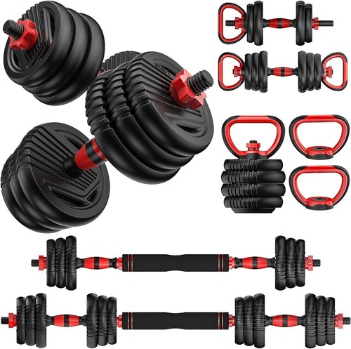 Set manubri regolabili con - manubri,