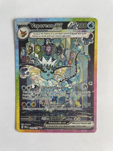 Pokemon tcg vaporeon - vaporeon, ex