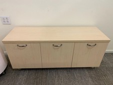 Preowned 48? Maple Credenza