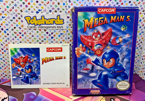 Megaman nes box - nes, and