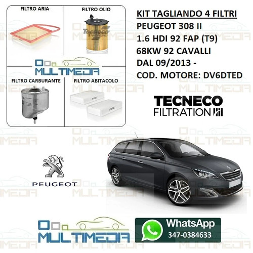 Kit tagliando filtri - tagliando, 4