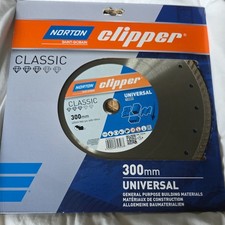  Norton Clipper Classic Universale Diamante Blu 300 x 20 mm / Nuovo con scatola / POSTA VELOCE 