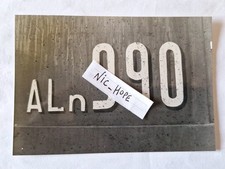 Fotografia Deposito Locomotive di Pavia Automotrice FS ALn 990 Marzo 1983