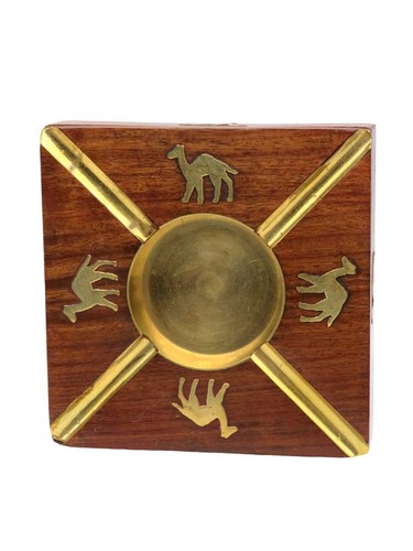 Posacenere vintage legno e - posacenere,