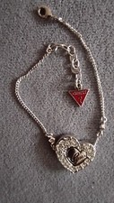 Guess Bracciale Acciaio con Cuore