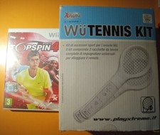 TOPSPIN4 2KSPORTS +2 RACCHETTE original NintendoPAL Wii Federer, Nadal, Williams