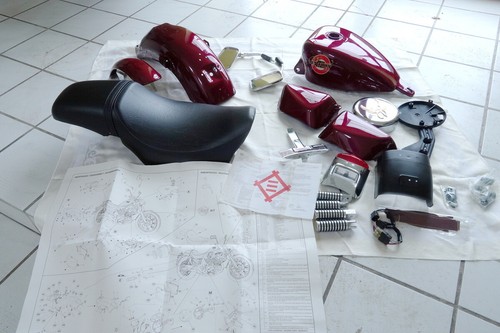 Kit vernice yamaha 535 - kit,