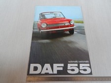 RIF2 BROCHURE ORIGINALE DAF 55 AUTOMATIC VARIOMATIC ITALIANO DEPLIANT PROSPEKT