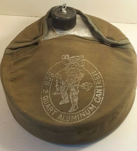 Antica borraccia militare - borraccia, militare-in
