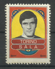 CLAUDIO SALA TORINO Francobollo Chiudilettera CALCIO Qui Giovani Anni '60 (2510)