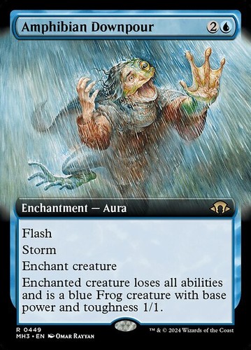 Mtg amphibian downpour 449 - amphibian,