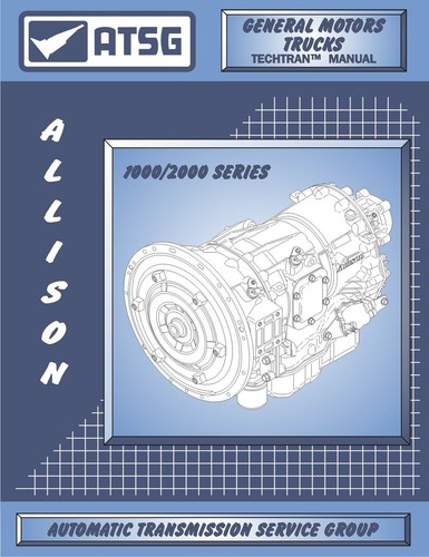 Atsg allison 1000 2000 manuale - 1000/2000,