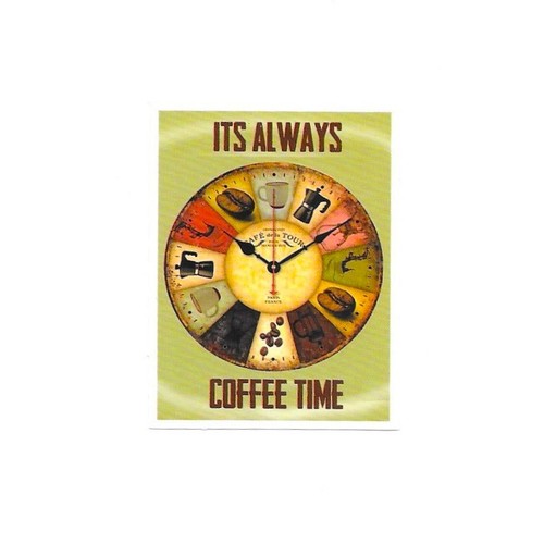 Always coffee time retro - it's,