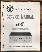 Kenwood KA-501 KA-5011