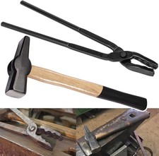 Knife Making Tongs Hammer Set