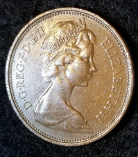 Moneta 2 Elisabetta II Pence