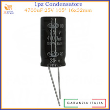 Condensatori elettrolitici 4700uf 25V radiale x farad condensatore elettrolitico