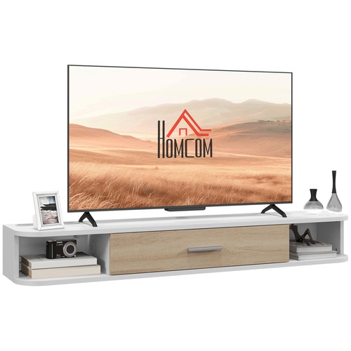 Homcom mobile sospeso - tv, con