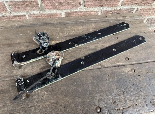 Pair vintage large heavy - pair, 24”