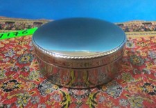 1176-Argento antico Porta Pillole tondo OLRI . Ottima patina  Raro