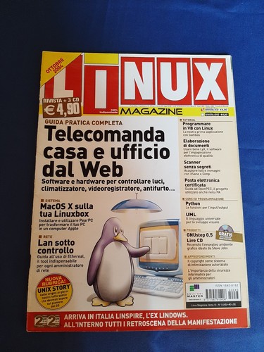 Linux magazine rivista vintage - magazine,