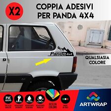 Sticker FIAT PANDA 4X4 Montagne.