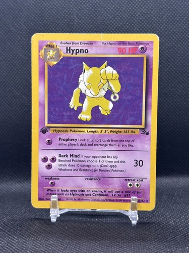 Pokémon tcg hypno fossil - tcg, non