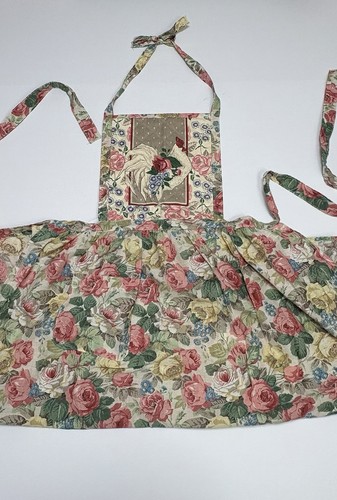 Grembiule cucina country gallo
