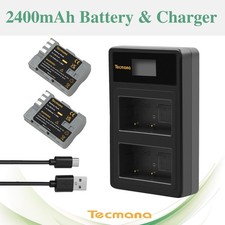 2x Batteria 2400mAh per Nikon