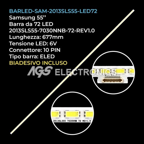 Barra strip led samsung - barra,
