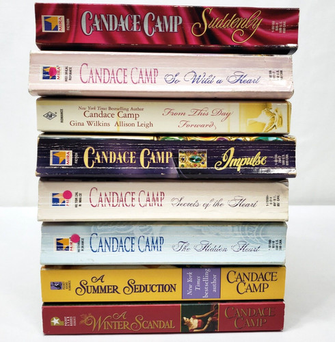 Candace camp books lot - camp,