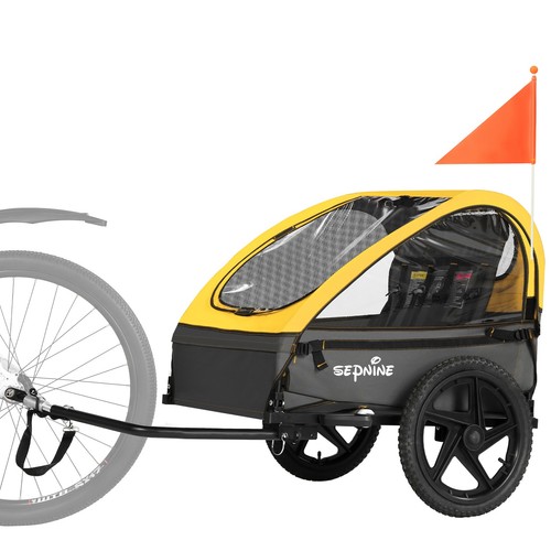 Rimorchio bici sepnine 2in1 - bici,