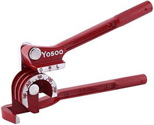 Pinza piegatrice per tubi di