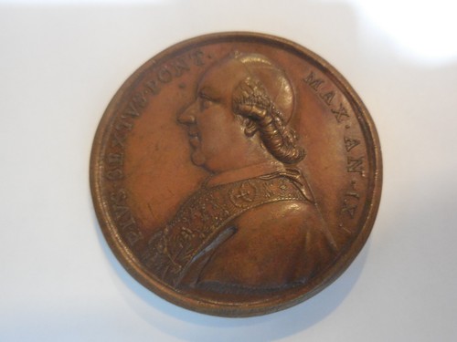 Vaticano medaglia papa - pio, vi