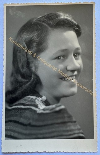 Orig foto cartolina donna - orig.,