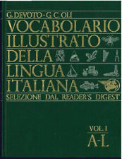 VOCABOLARIO ILLUSTRATO DELLA LINGUA ITALIANA SELEZIONE READER'S DIGEST 2 VOLUMI