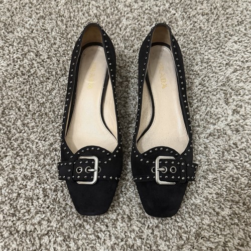 Mocassini ballerine prada neri - mocassini,