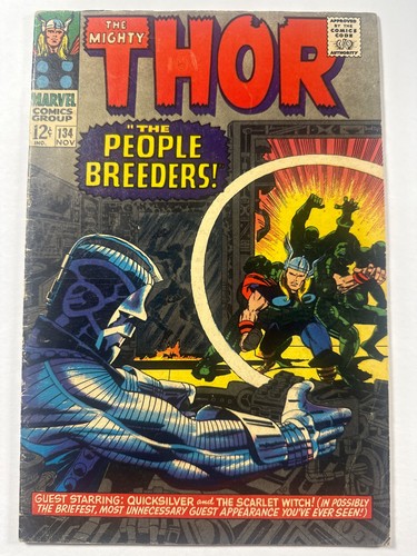 Thor 134 marvel - 1966, kirby