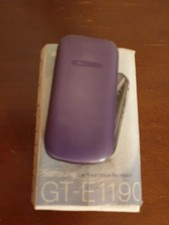 SAMSUNG gt-e1190 VIOLA  FUNZIONANTE CON SCATOLO ORIGINALE