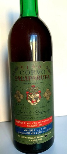 Vino corvo salaparuta 1968 - corvo, di
