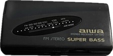 Aiwa CR-A05 Mini AM FM ricevitore stereo radio super basso usato in ottime condizioni
