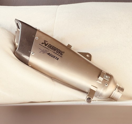 Scarico akrapovic titanio - scarico, per