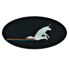 Rainbow Shitting Unicorn Patch