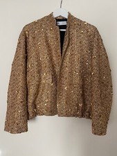 Giacca oro zara bomber - zara,,