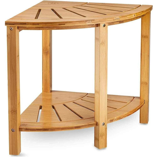 Tavolino angolare bagno bambu - tavolino,