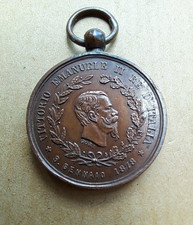 MEDAGLIA 1878, MORTE VITTORIO EMANUELE E SOCIETA' LIVORNESE CONTRO ACCATTONAGGIO